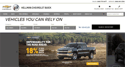 Desktop Screenshot of hellmanchevrolet.com